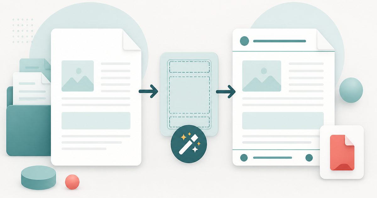 Add Header & Footer to PDF thumbnail