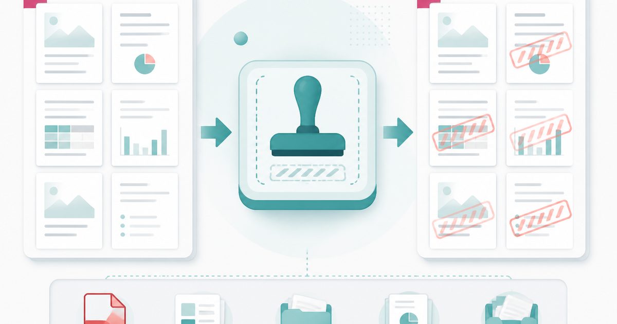 Add Watermark to PDF thumbnail